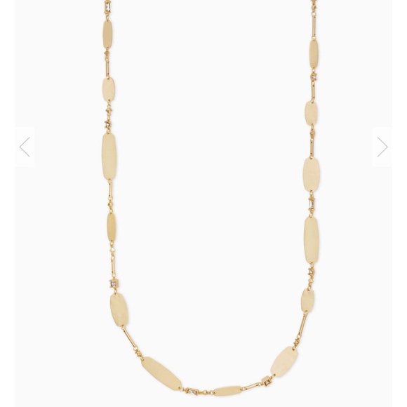 KENDRA SCOTT | Claret Long Necklace, Pyrite Mix - Picture 2 of 8